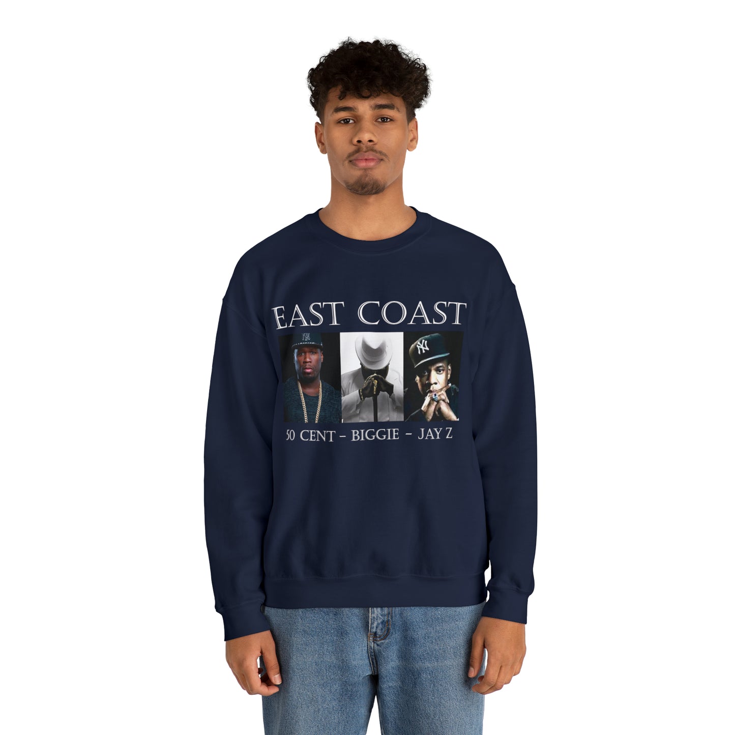 East Coast rappers Crewneck Sweatshirt