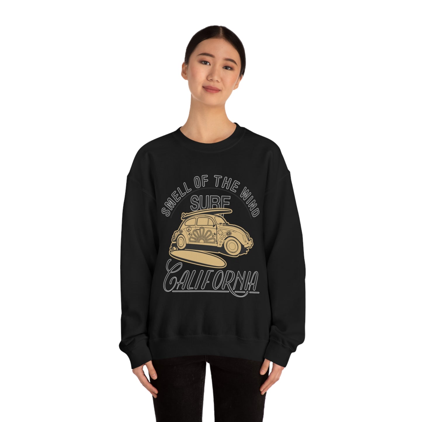 Smell of the wind Surf Crewneck Sweatshirt