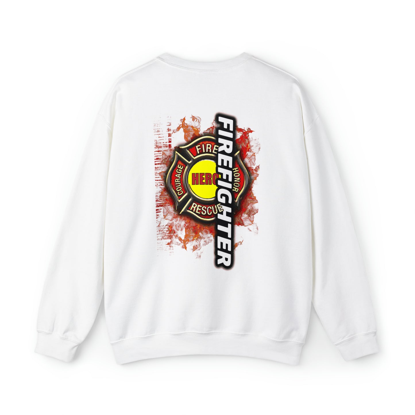 Fire fighter Hero Crewneck Sweatshirt