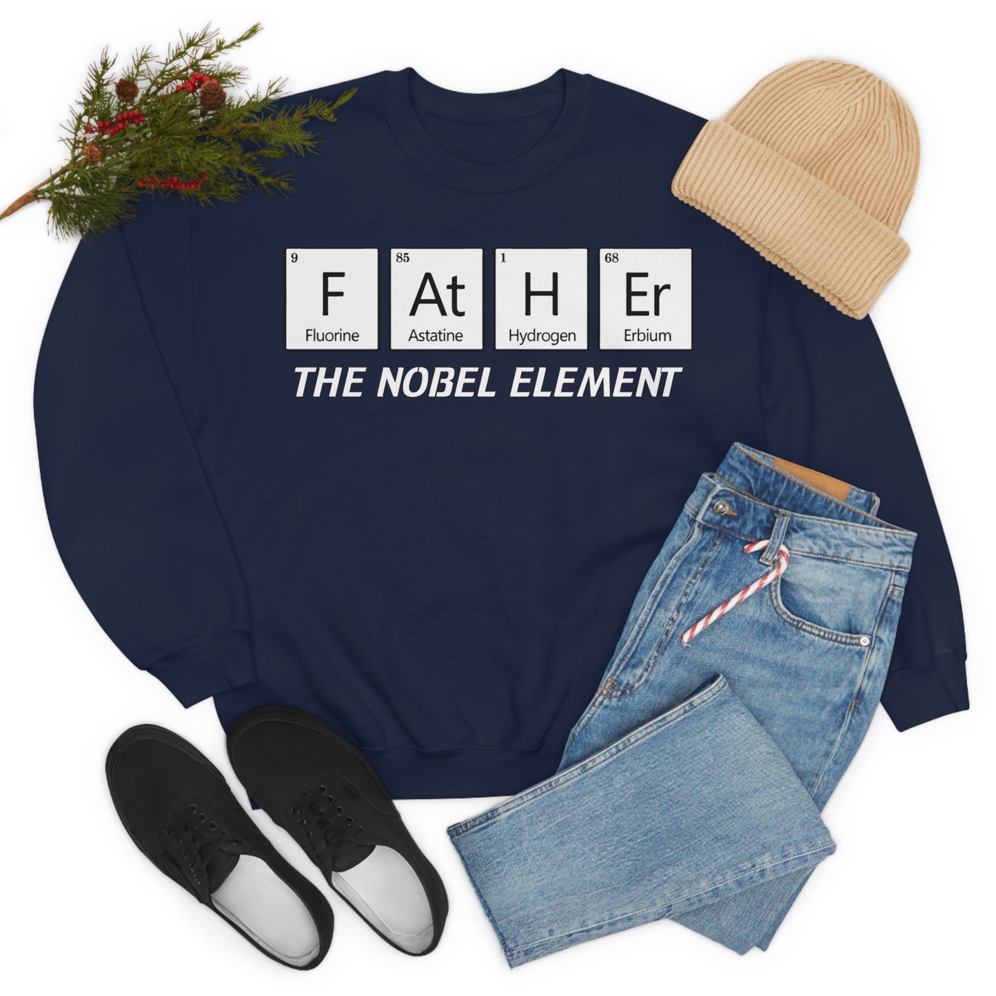 Father The Nobel Element Crewneck Sweatshirt