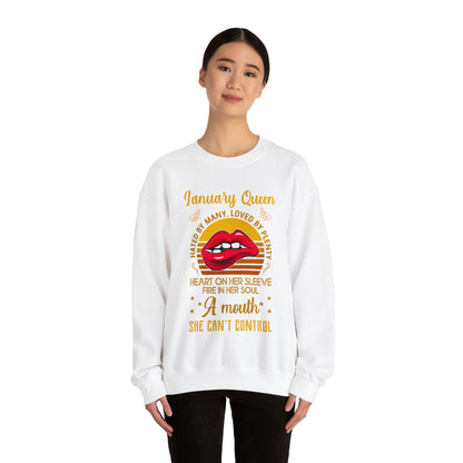 January Queen Crewneck Sweatshirt