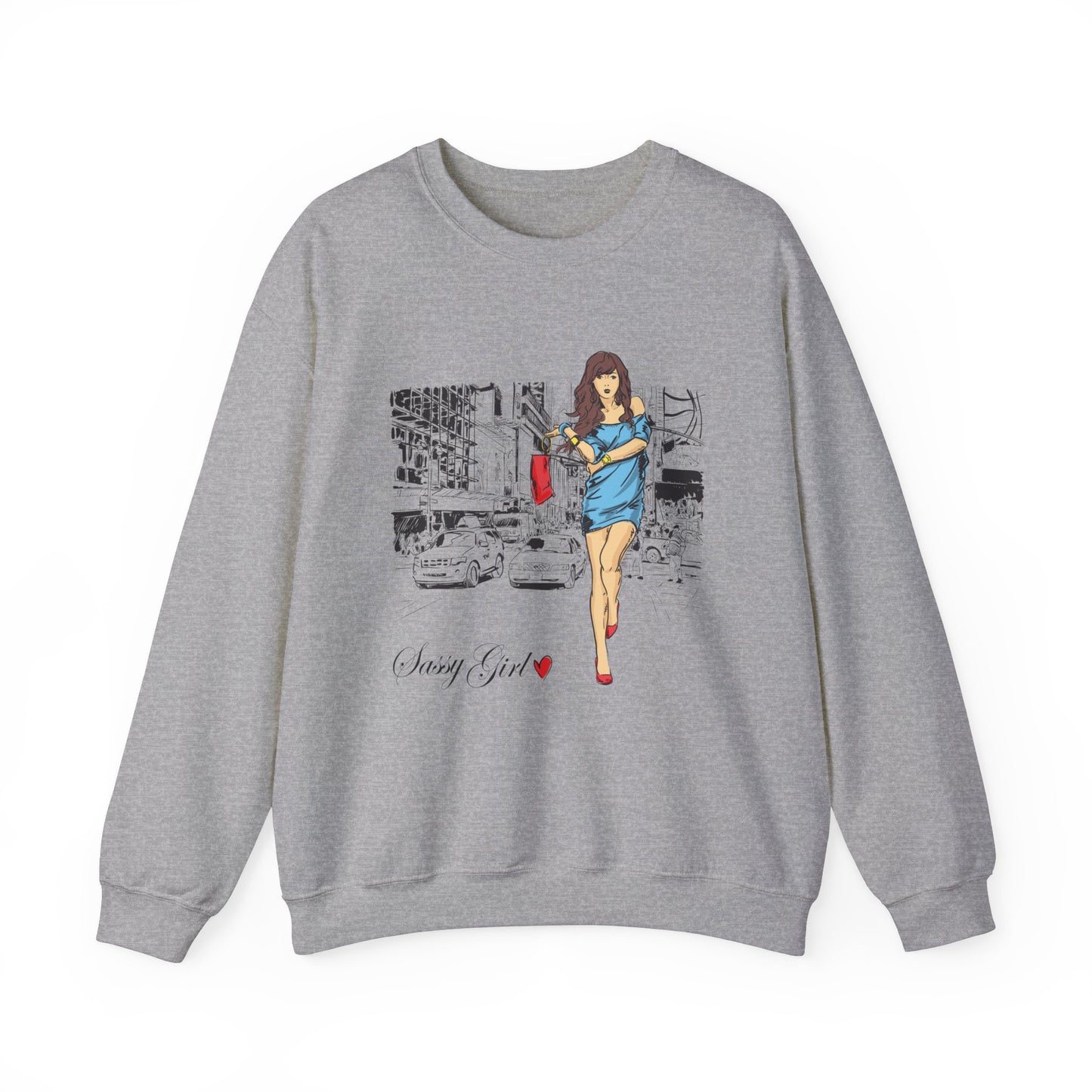 Sassy girl Crewneck Sweatshirt