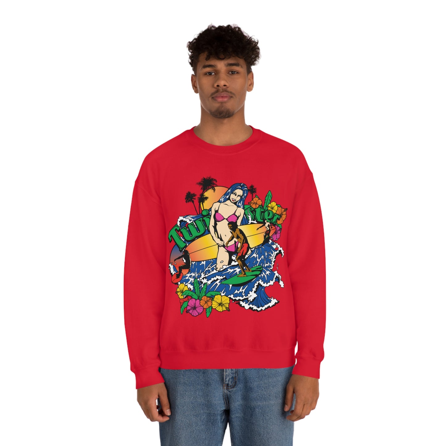 Twister Paradise Crewneck Sweatshirt