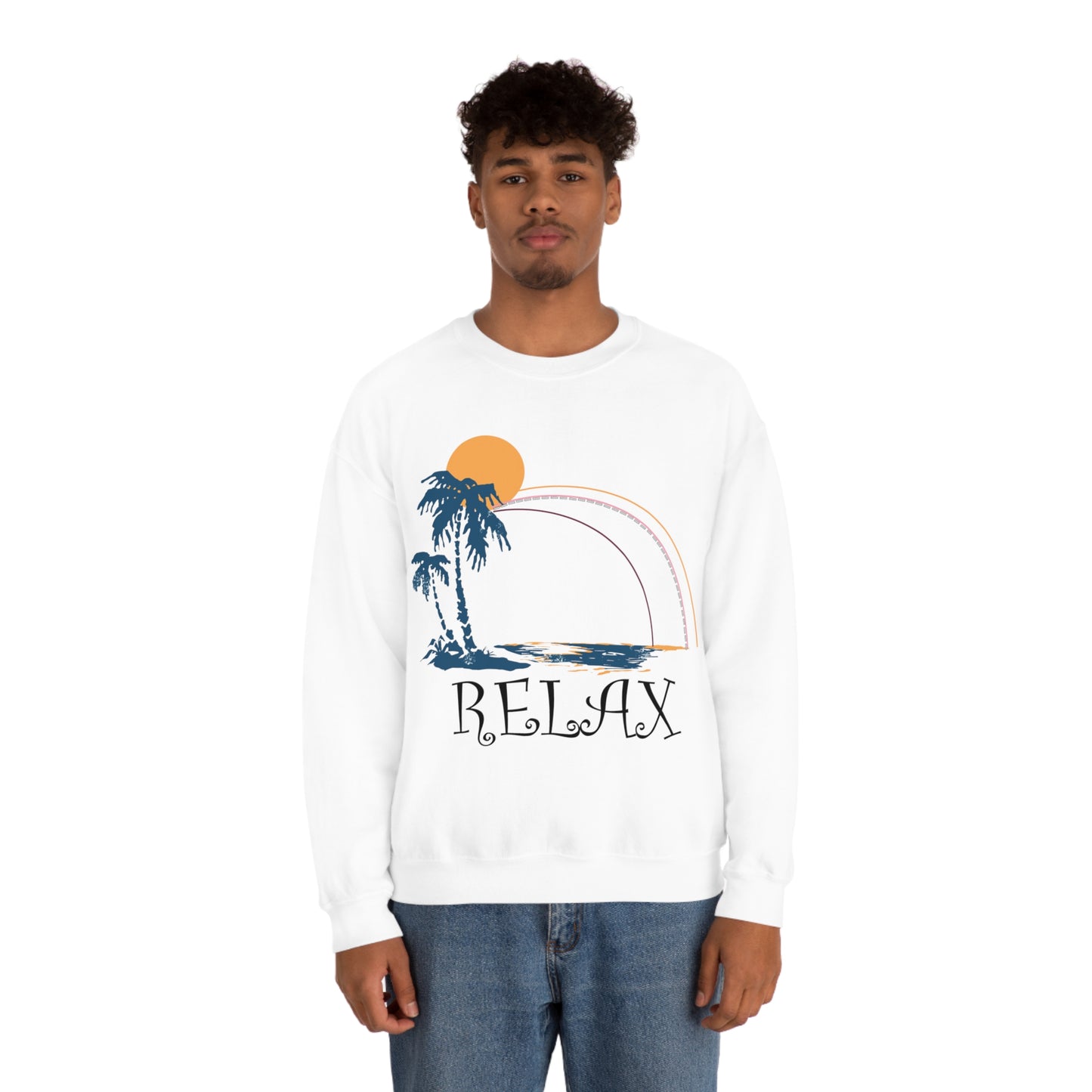 Relax Island Crewneck Sweatshirt