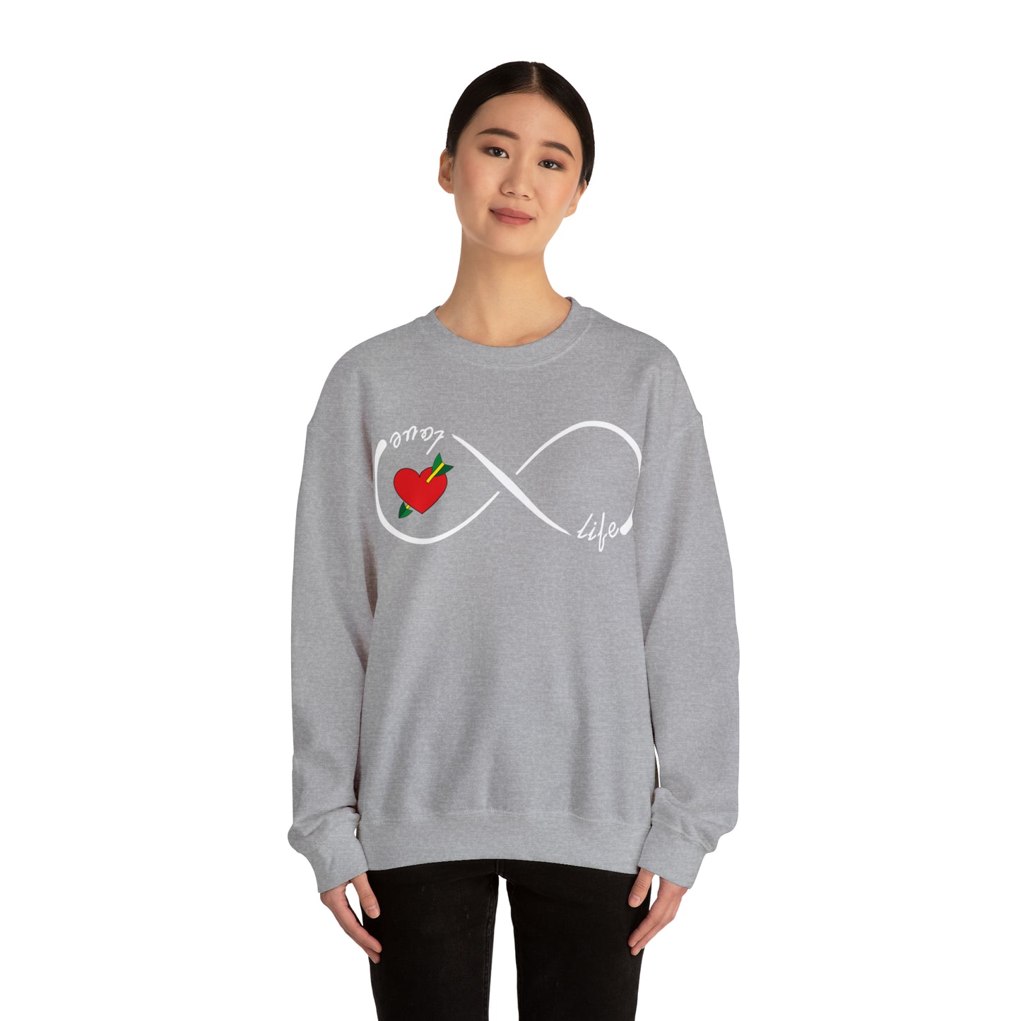 Love life infinity Crewneck Sweatshirt