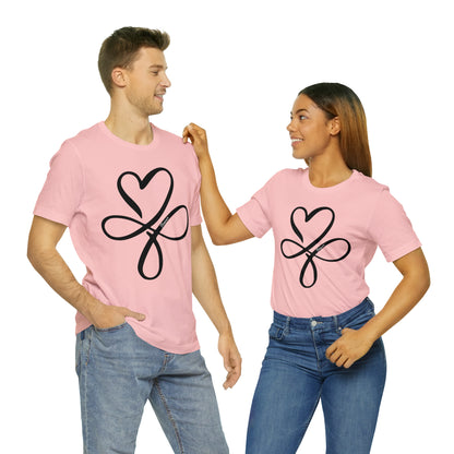 Heart symbol Love Infinity symbol Forever T-Shirt