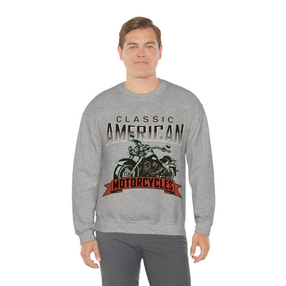 Classic American motorcycles Crewneck Sweatshirt