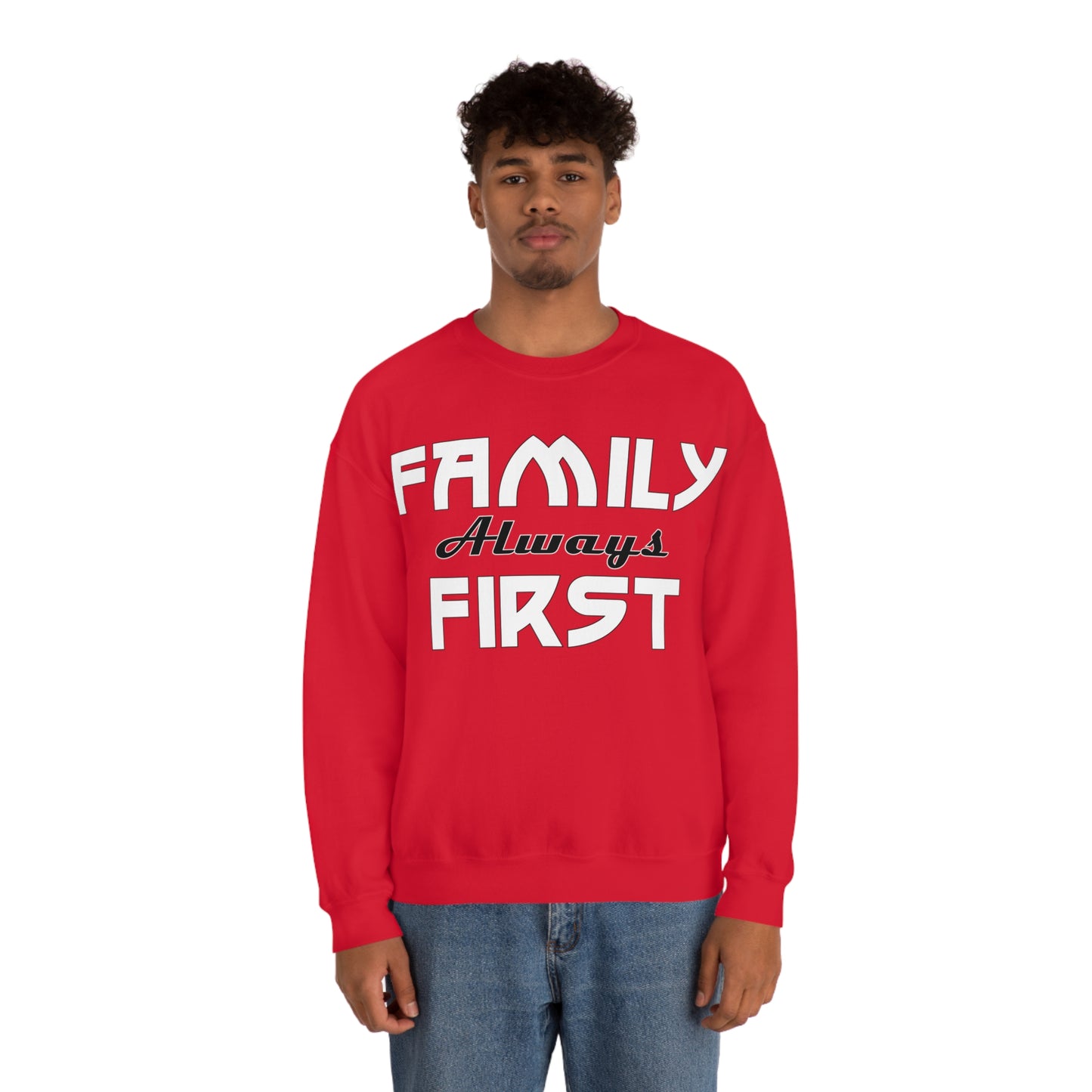 Family always first Crewneck Sweatshirt