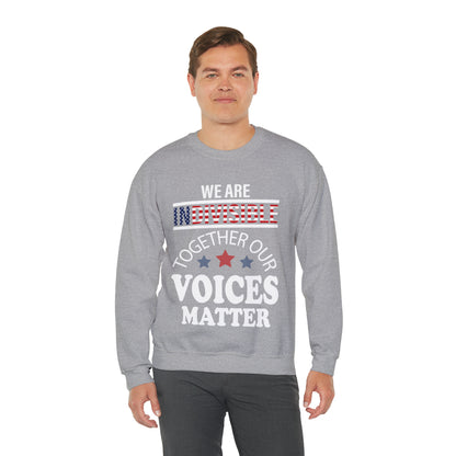 Together our voice matter Crewneck Sweatshirt