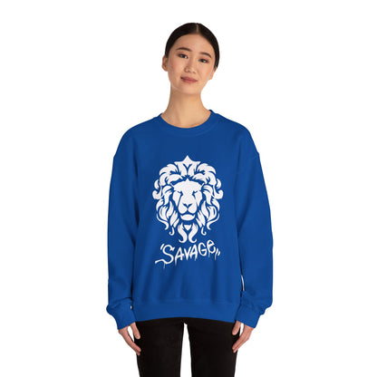 Savage Lion Crewneck Sweatshirt