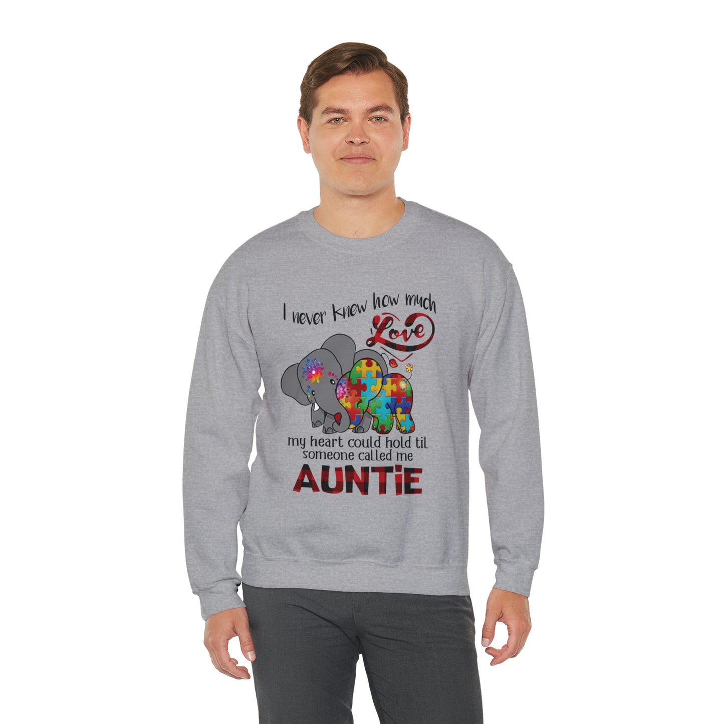 Much love auntie Crewneck Sweatshirt