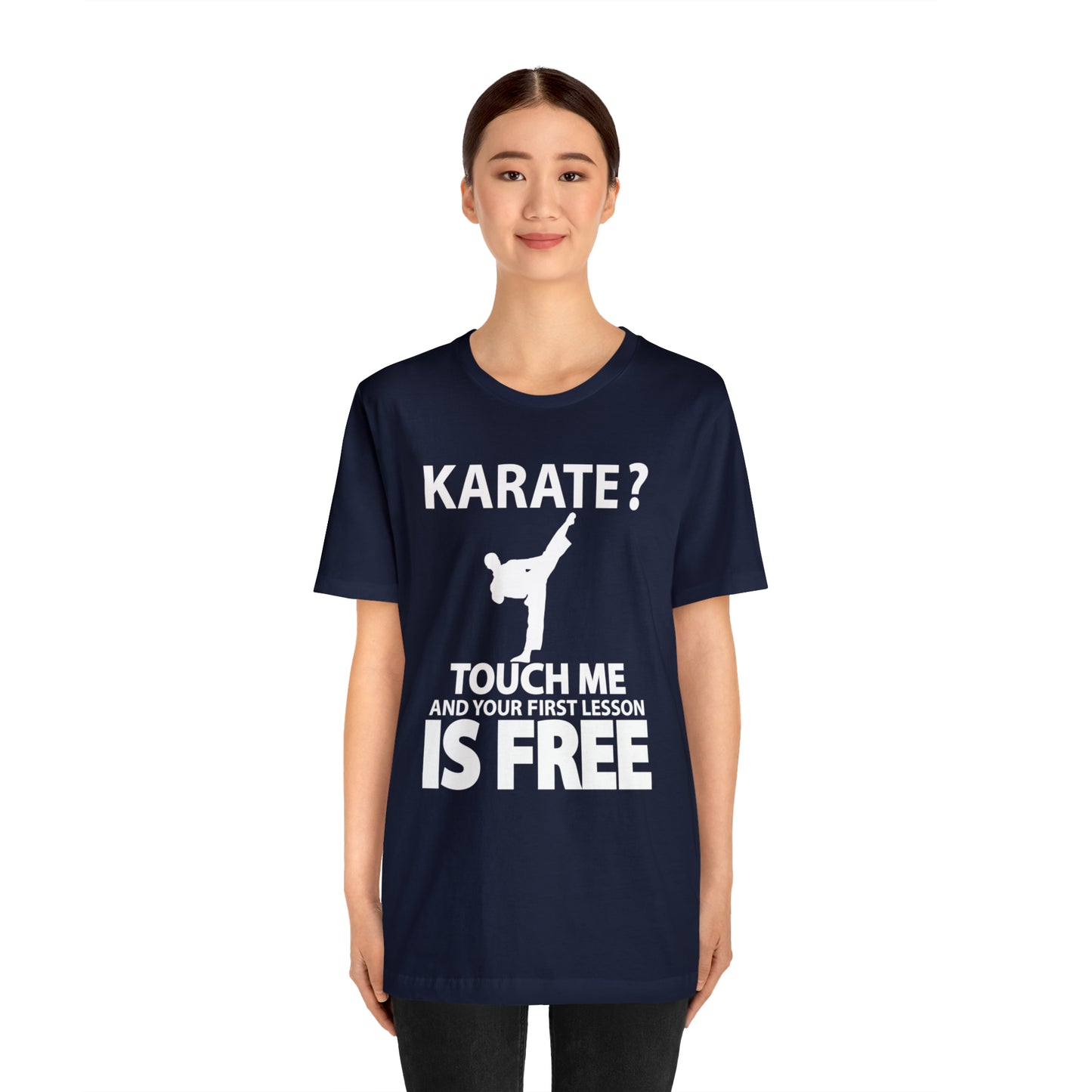 karate first lesson free T-Shirt