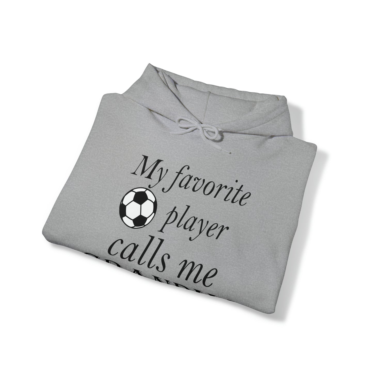 Grandma Favorite Soccer Player Hoodie