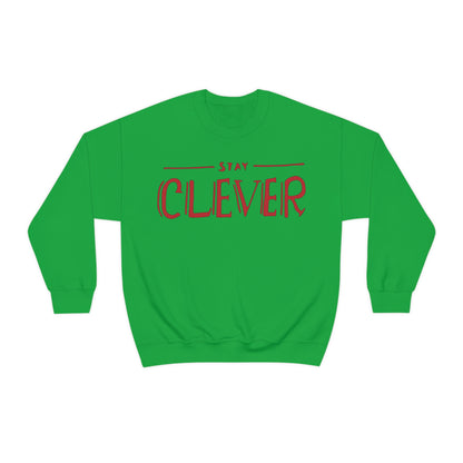 Stay Clever Crewneck Sweatshirt