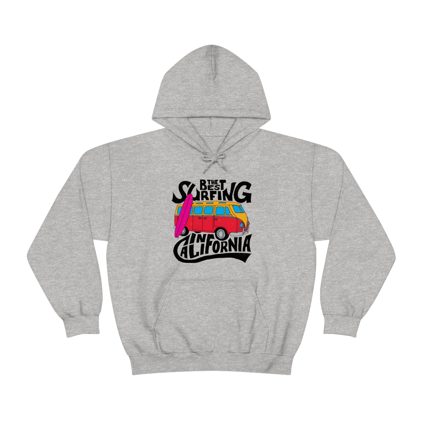 Best Surfing in California Hoodie