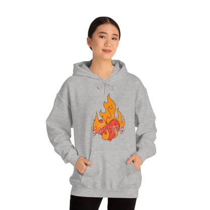 Girl Gang on Fire Hoodie