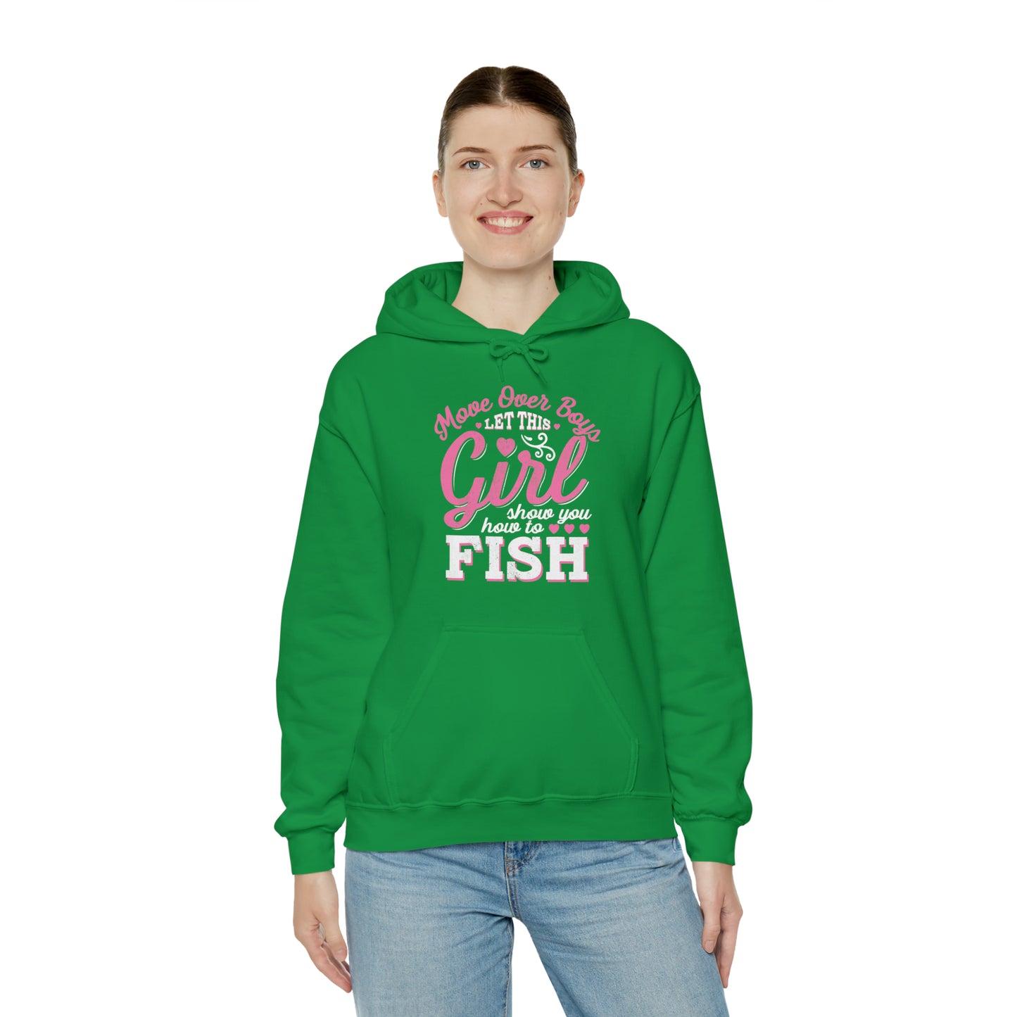 Girl Fishing Hoodie