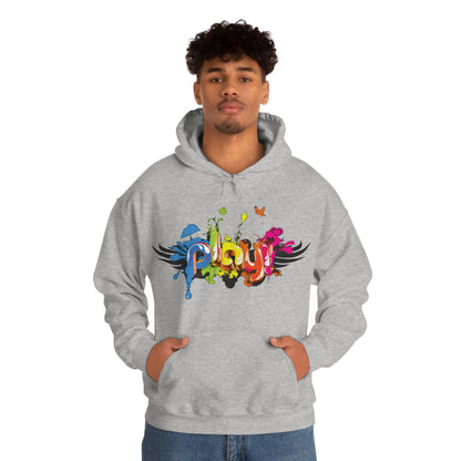 Play colorful graffiti Hoodie