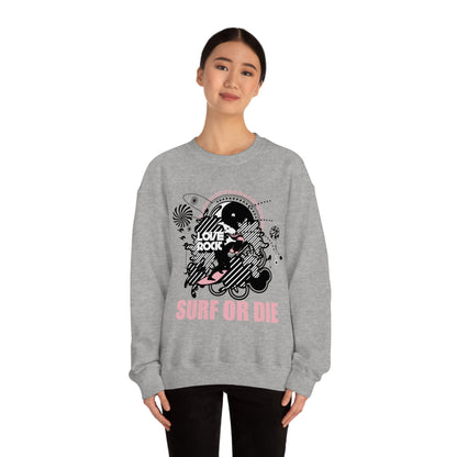 Surf or Die Crewneck Sweatshirt