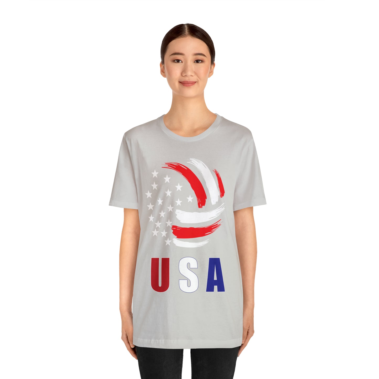 USA Volleyball Flag T-Shirt