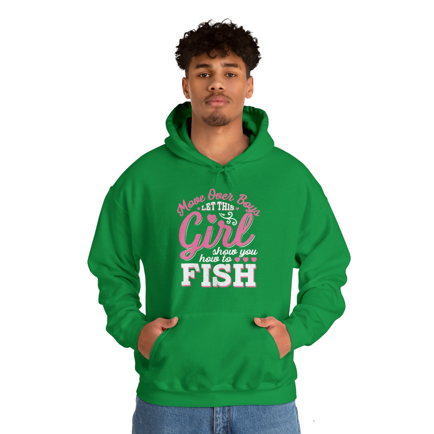 Girl Fishing Hoodie