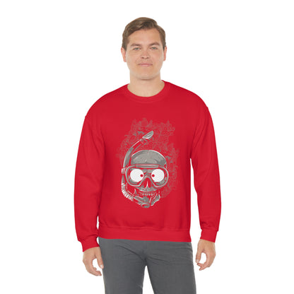 Skull Diver Crewneck Sweatshirt