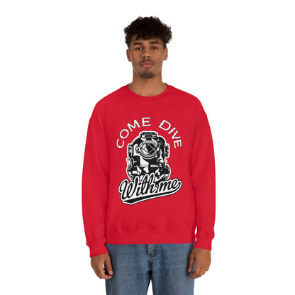 Dive with me Crewneck Sweatshirt