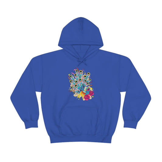 Colorful Peacock Hoodie