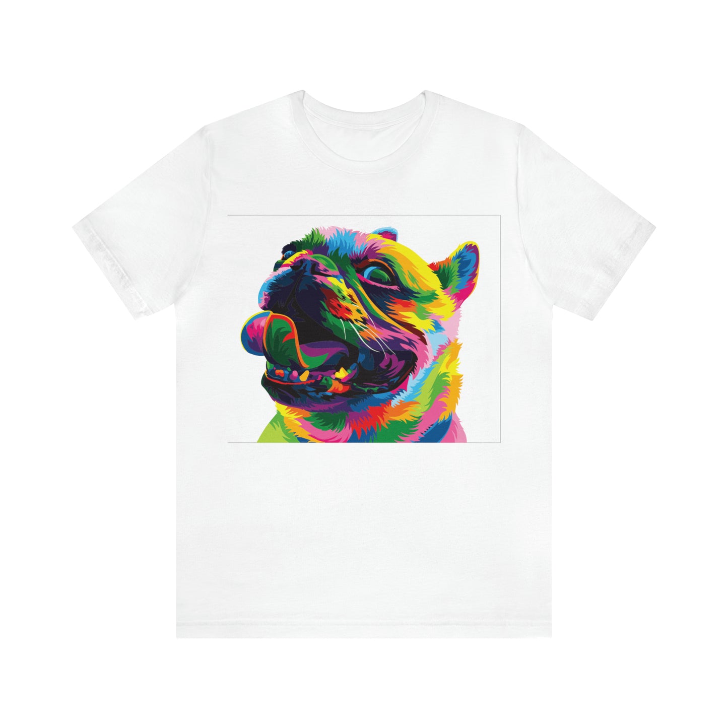 Colorful Dog T-Shirt