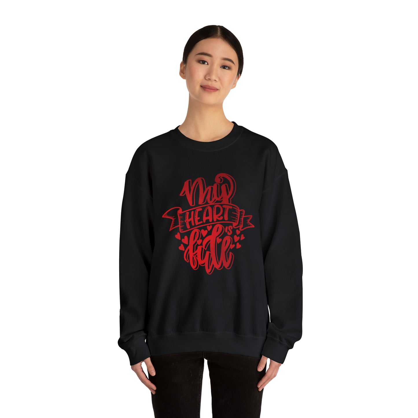 My heart is full Crewneck Sweatshirt