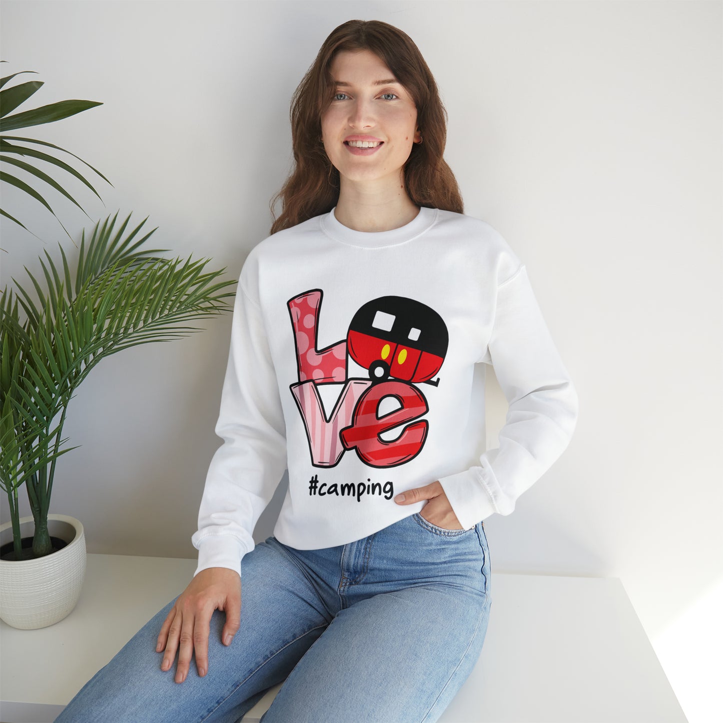 Camping Love Crewneck Sweatshirt