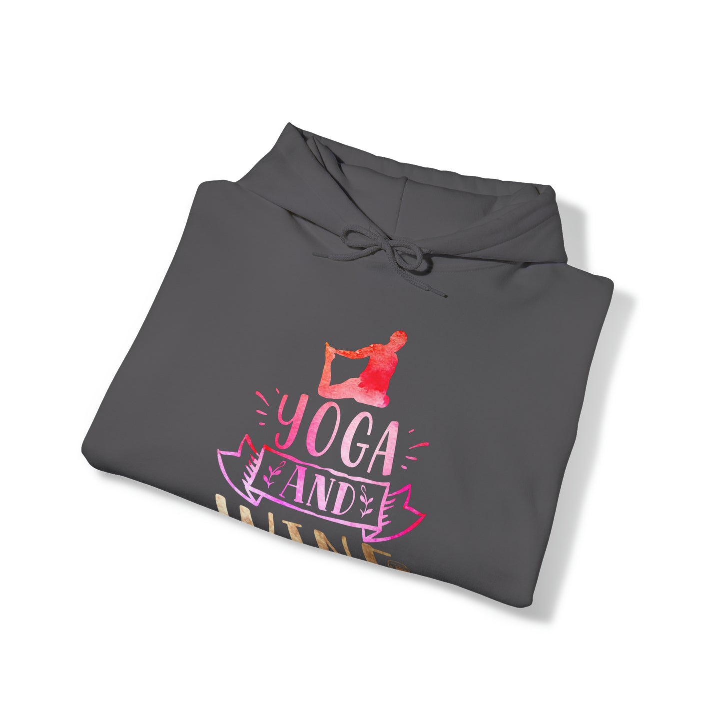 Yoga And Wine Hoodie