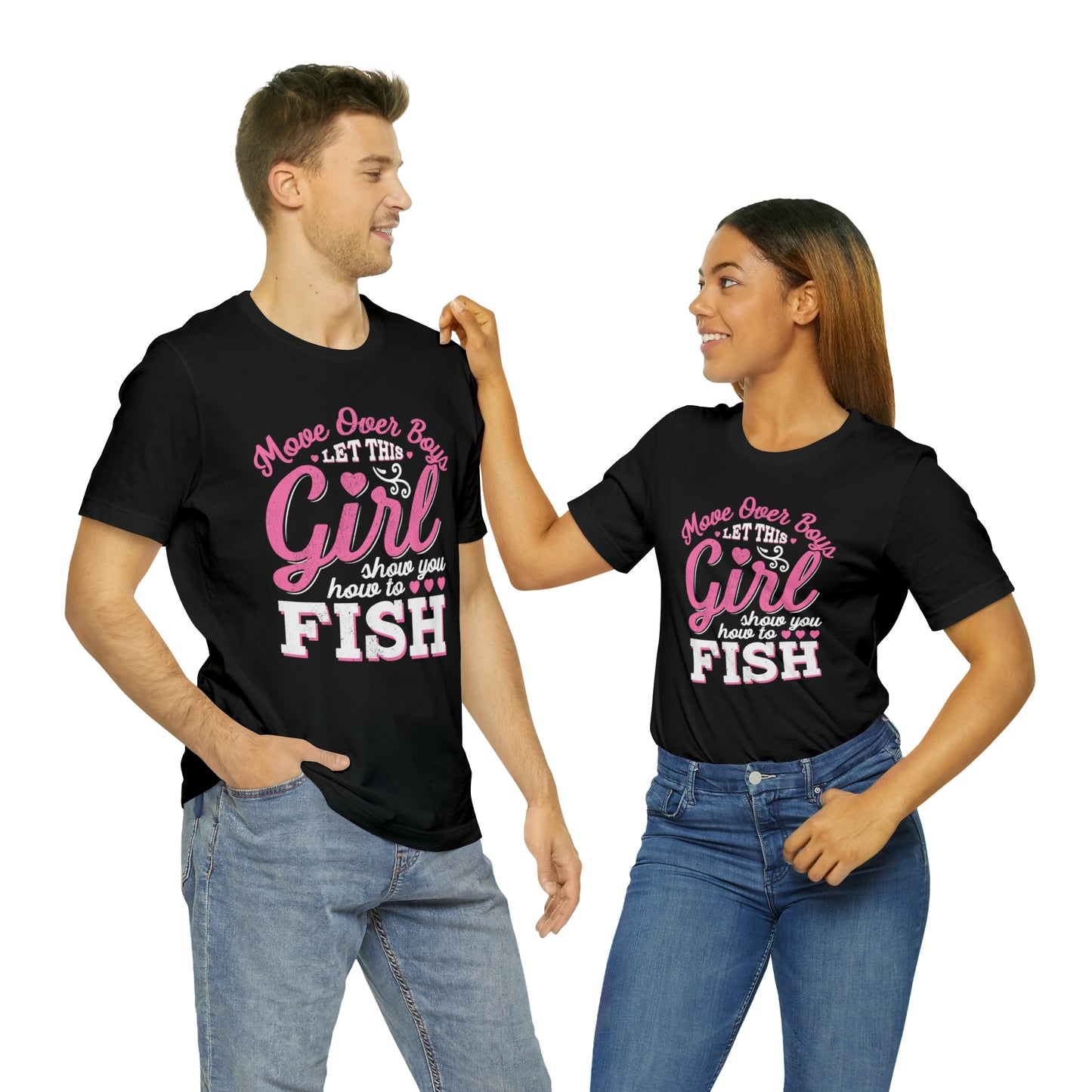 Girl Fishing T-Shirt