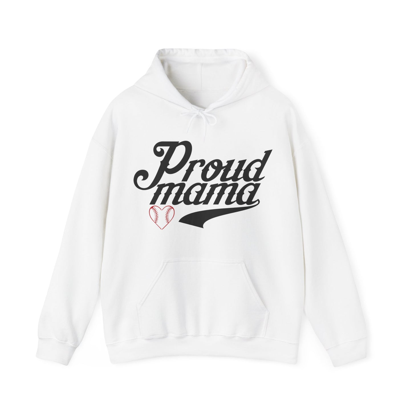 Proud Baseball Mama Hoodie