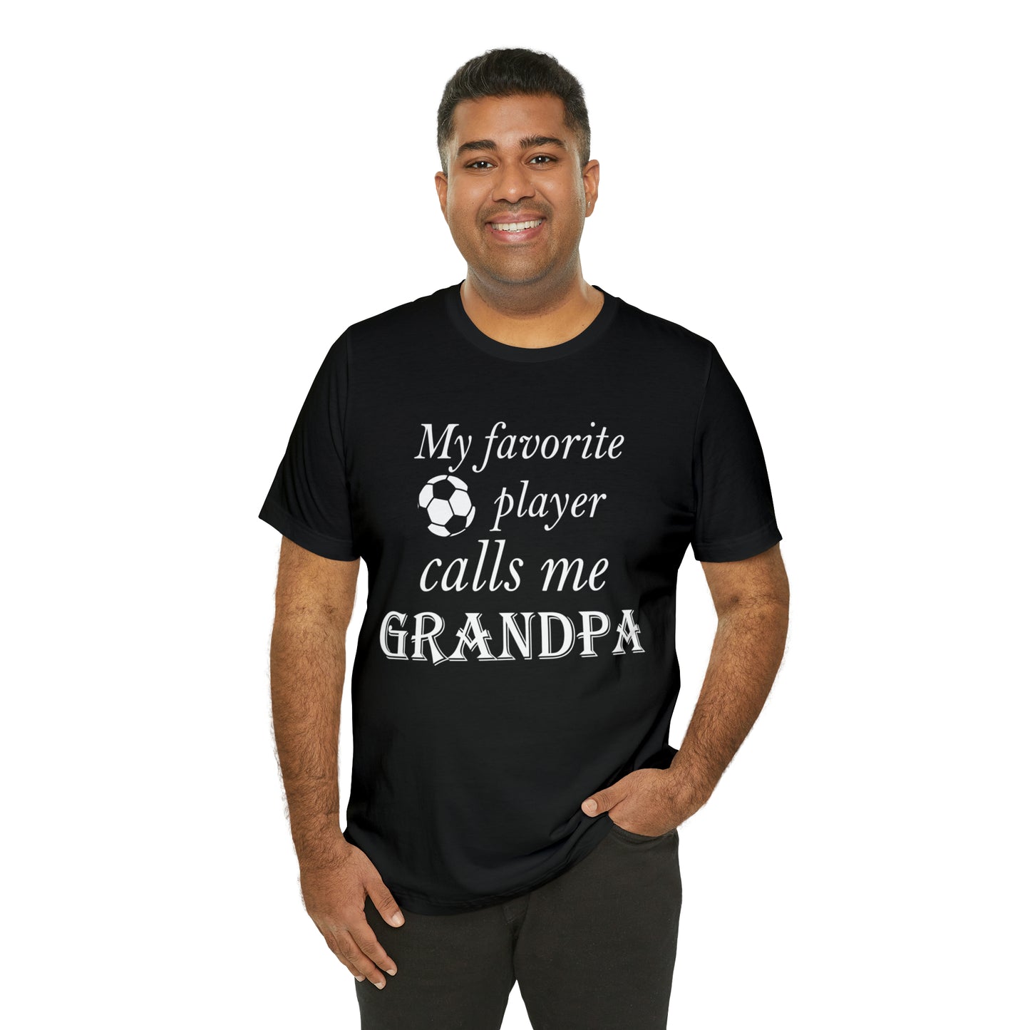 Grandpa Favorite Soccer Player T-Shirt