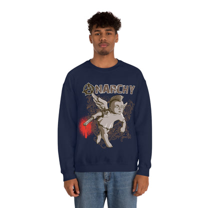 Anarchy Angel Crewneck Sweatshirt