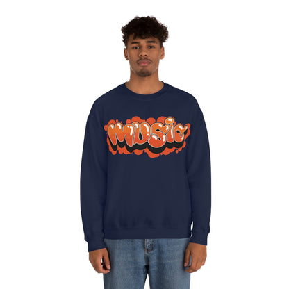 Music graffiti Crewneck Sweatshirt