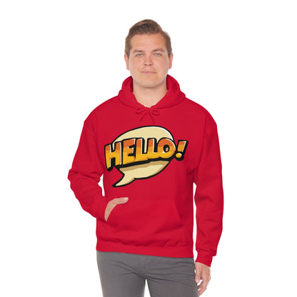 Hello! colorful Hoodie