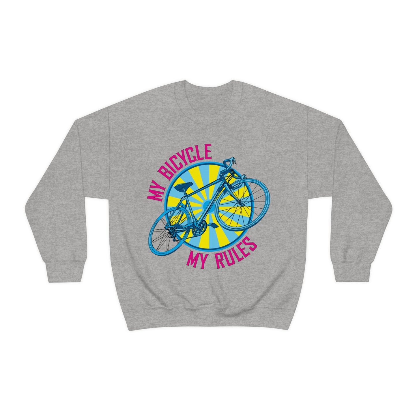 My bicycle_My rules Crewneck Sweatshirt