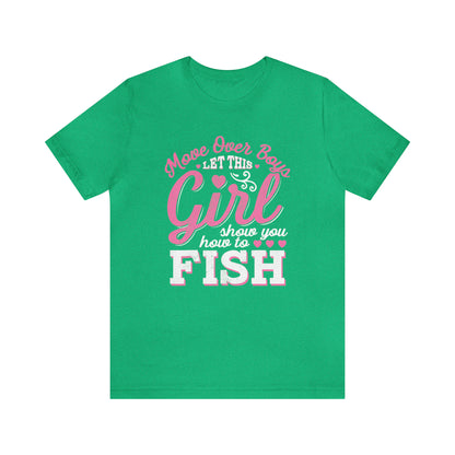 Girl Fishing T-Shirt