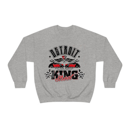 Detroit Street King Crewneck Sweatshirt