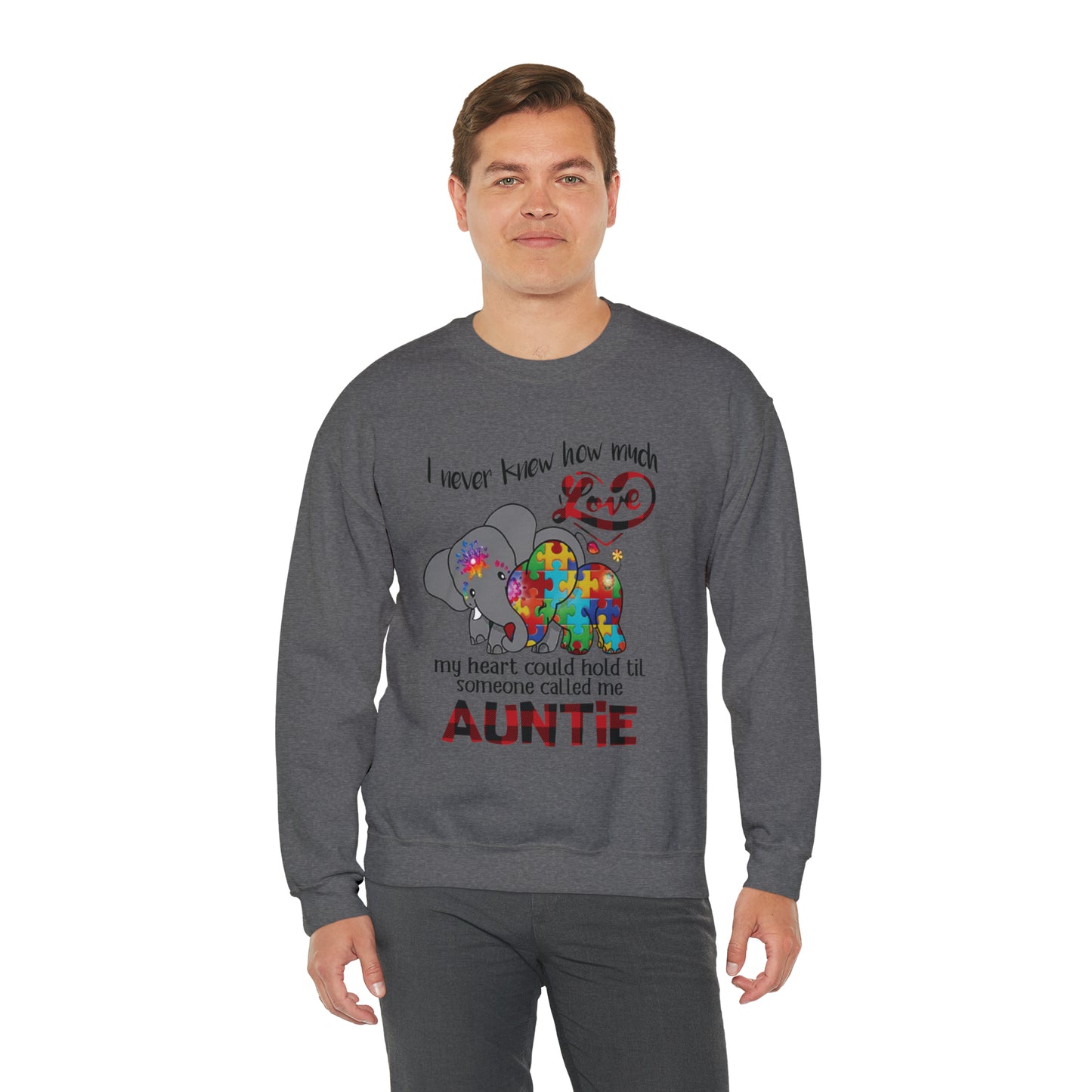 Much love auntie Crewneck Sweatshirt