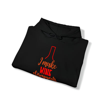 I_make_wine_disappear Hoodie