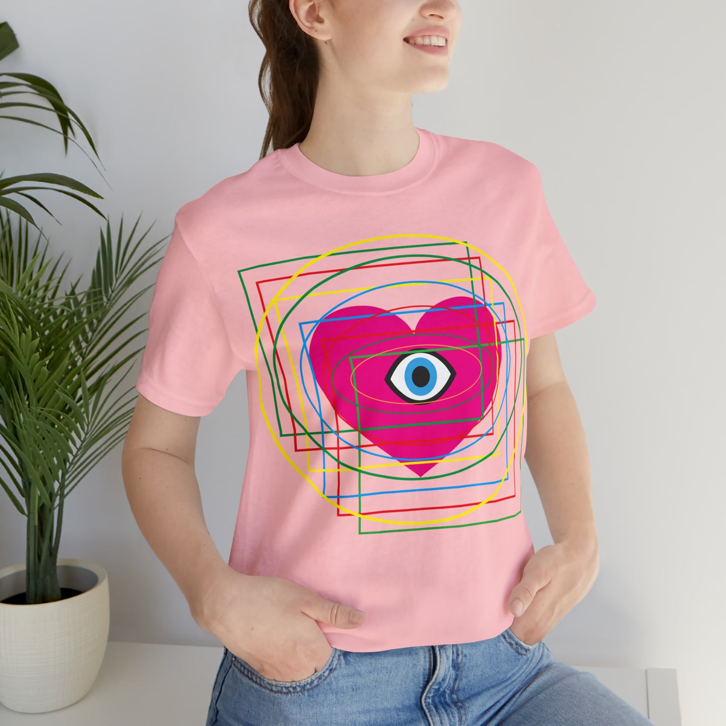 Eye Love in all dimension T-Shirt