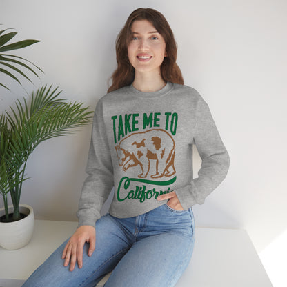 Take me to California Crewneck Sweatshirt