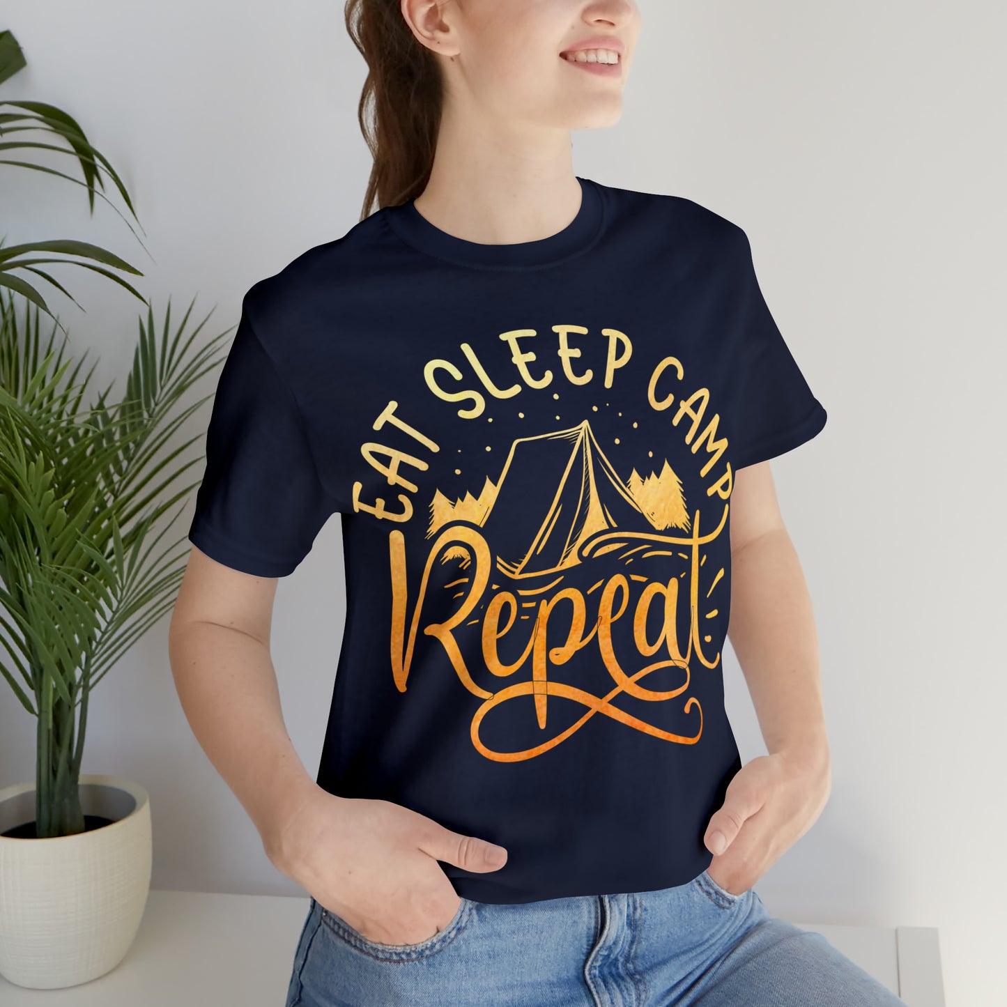 Eat Sleep Camp Repeat T-Shirt