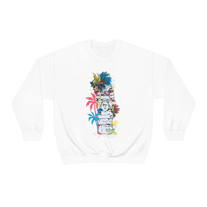 Hawaiian Buddha Crewneck Sweatshirt