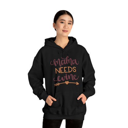 Mama_needs_wine Hoodie