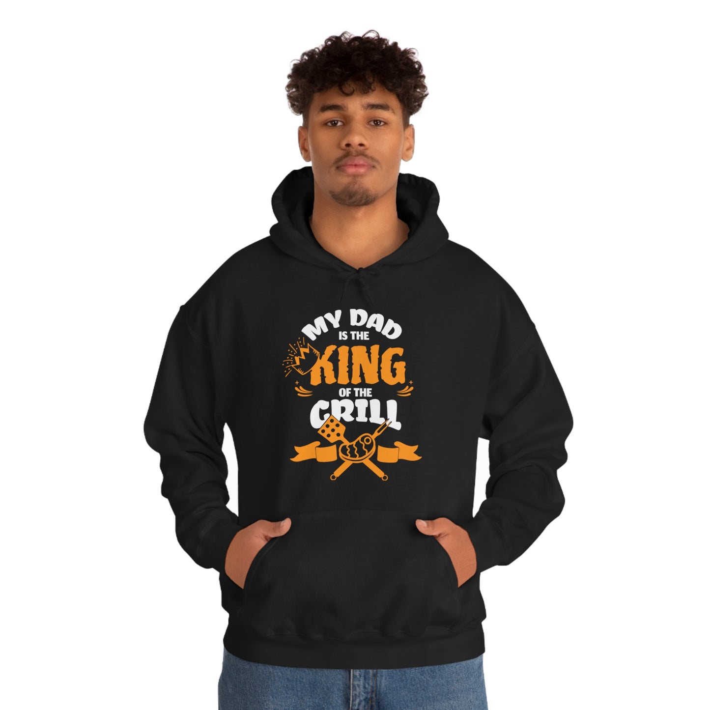 My Dad Is King Of The Grill Hoodie