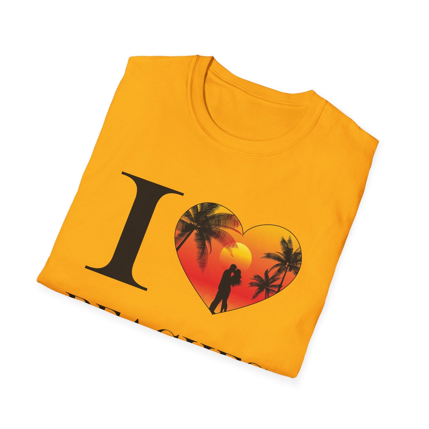 I Love Beaches T-Shirt